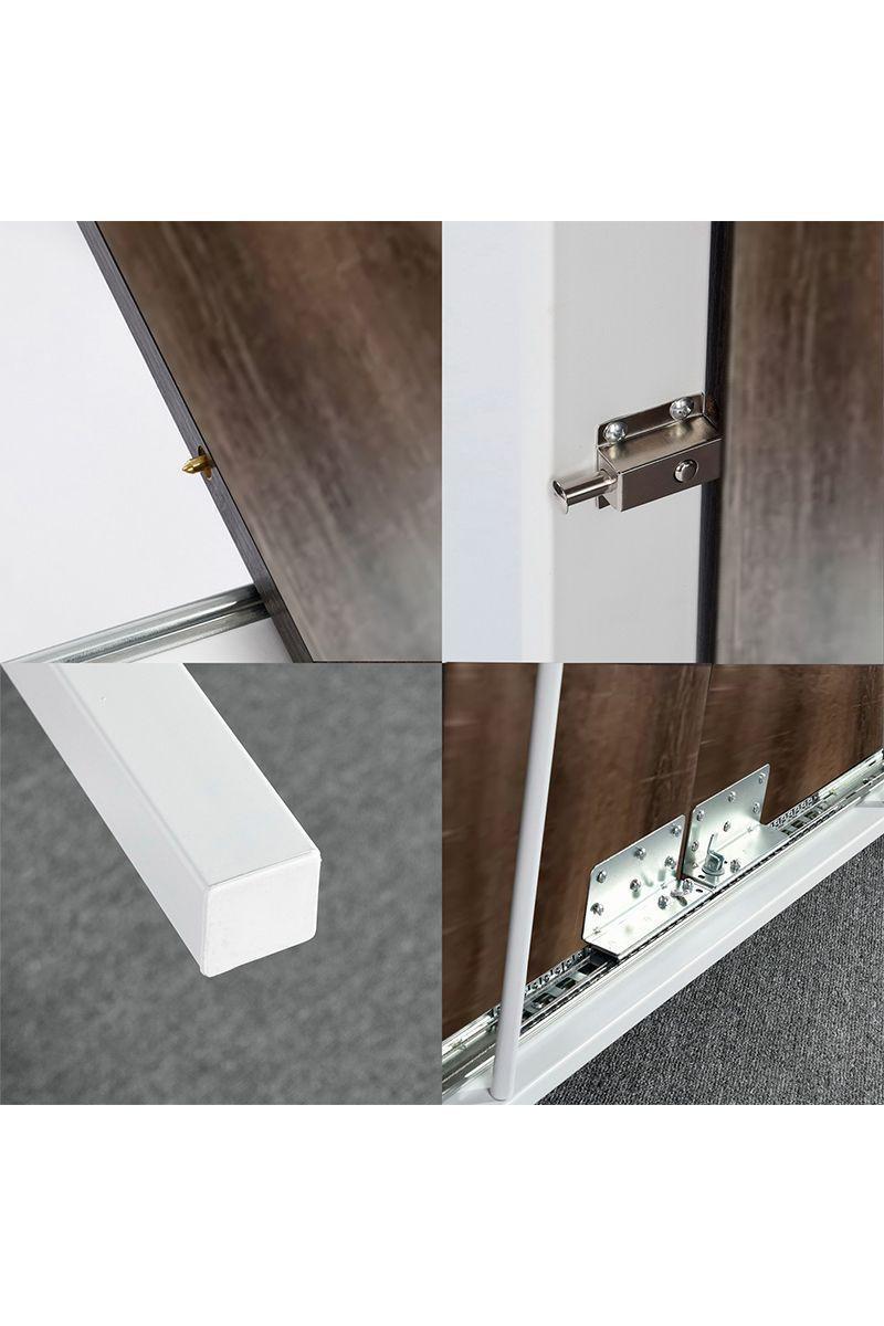 Mesa de Comedor Extensible Bari Blanco-4