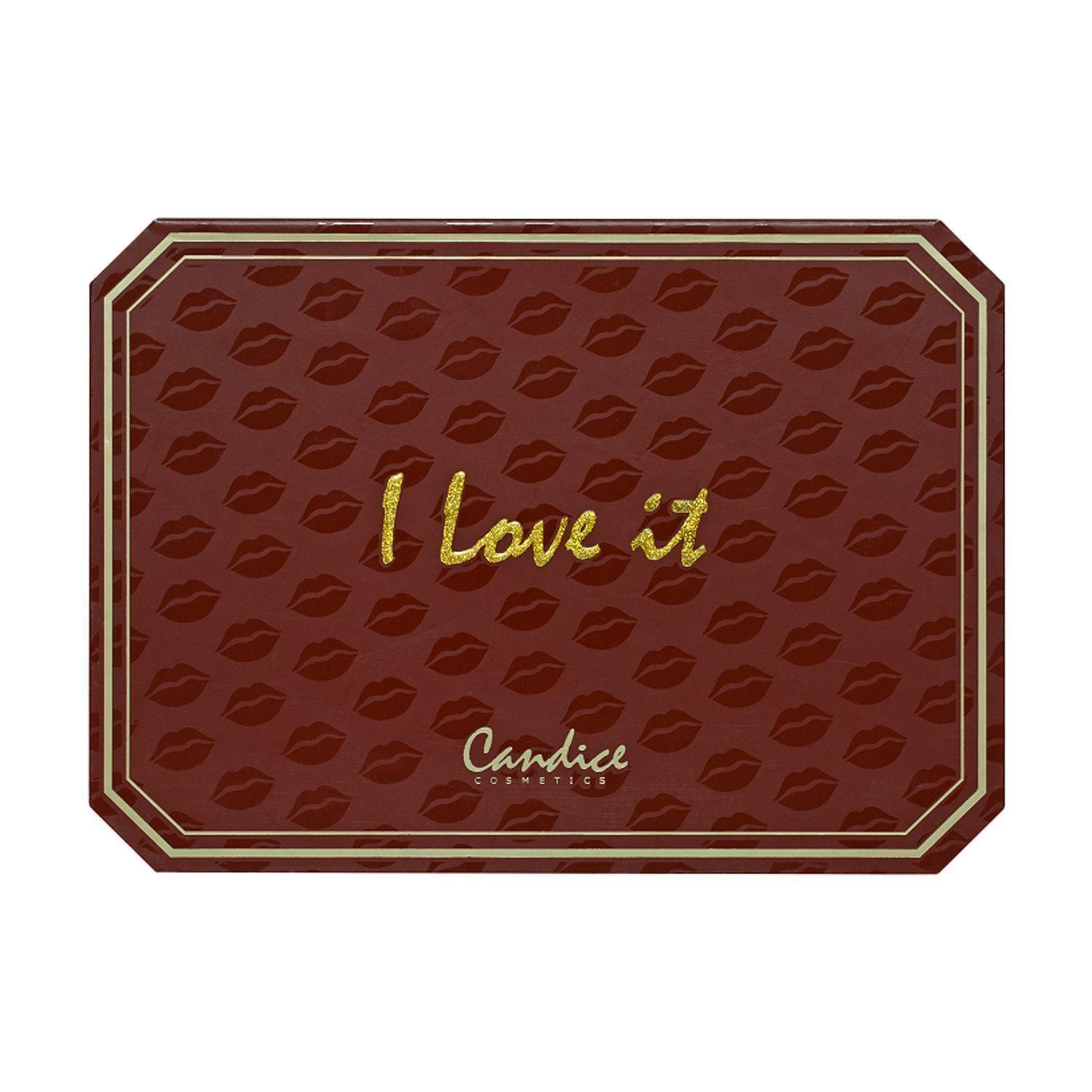 Pack Paleta de Sombras "I Love It" de Candice Cosmetics + Set de 24 Brochas Pretty In Pink Beauty Creations-2