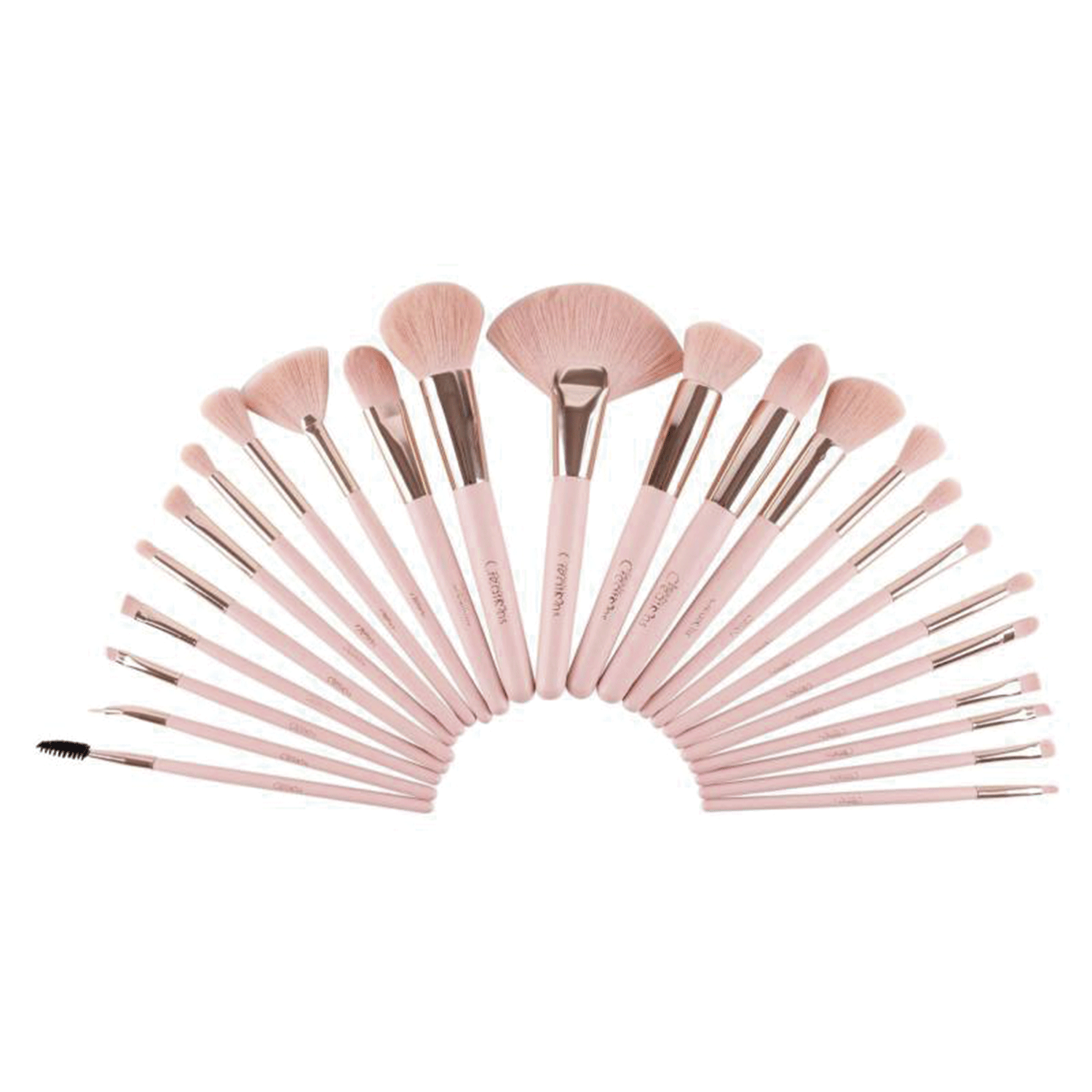 Pack Paleta de Sombras "I Love It" de Candice Cosmetics + Set de 24 Brochas Pretty In Pink Beauty Creations-5