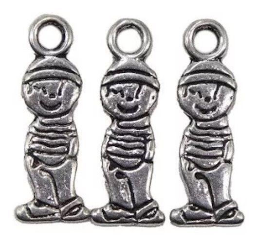 Dijes Chiche Bisutería Pack 50 Unds Modelo Niño Ch28-0