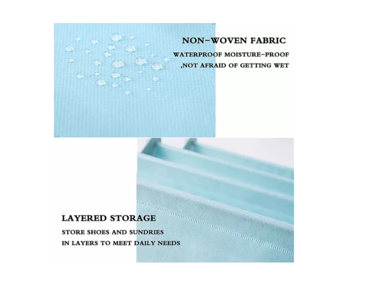 Organizador De Zapato Modelo Z Estante Calzado Zapatero Gris Oscuro-4