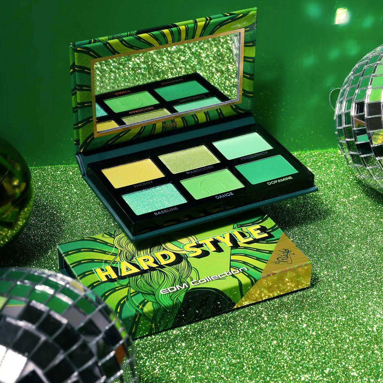 Paleta de Sombras “Hard Style” de Rude Cosmetics-5