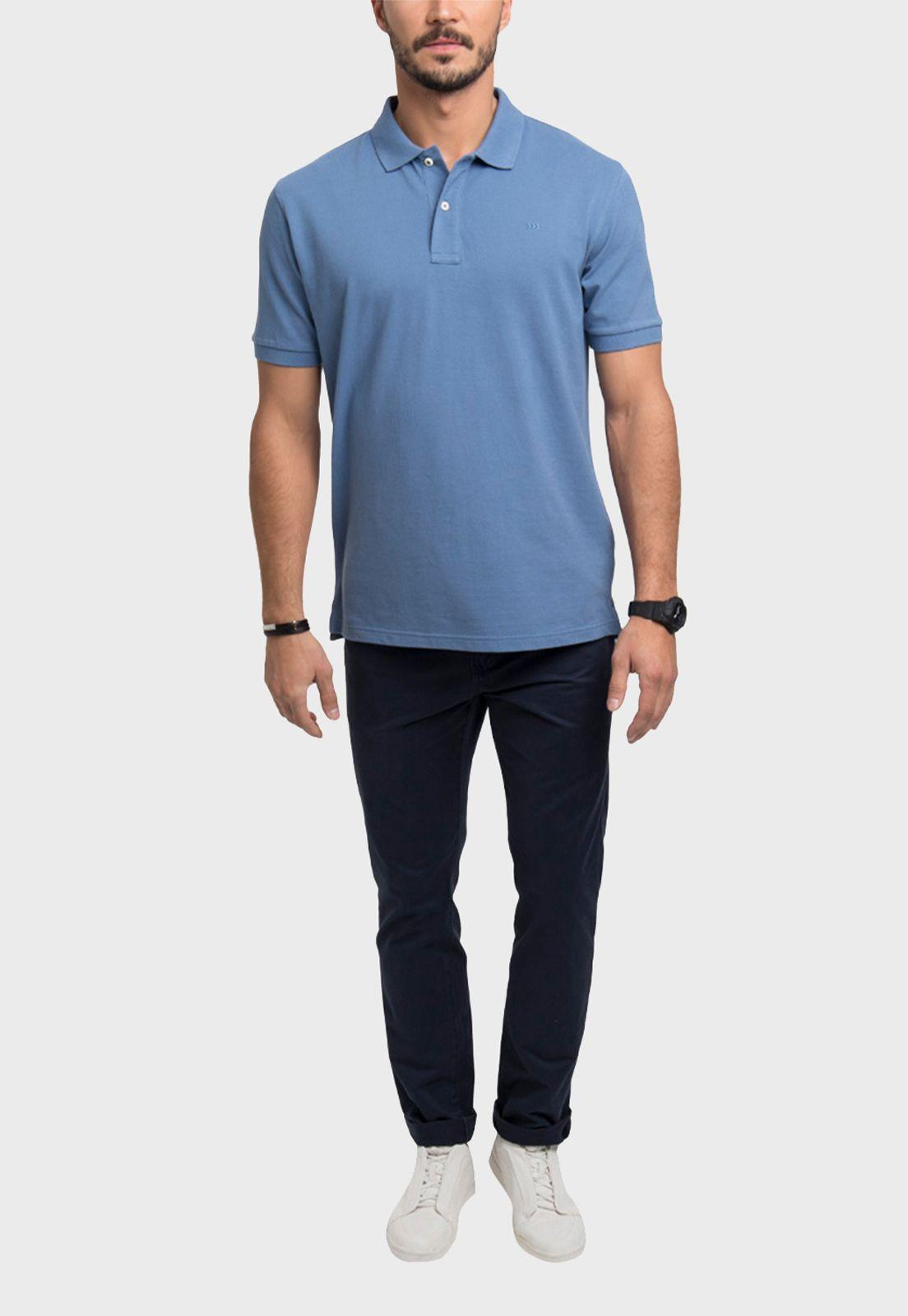 Polera Piqué Básica Manga Corta-3