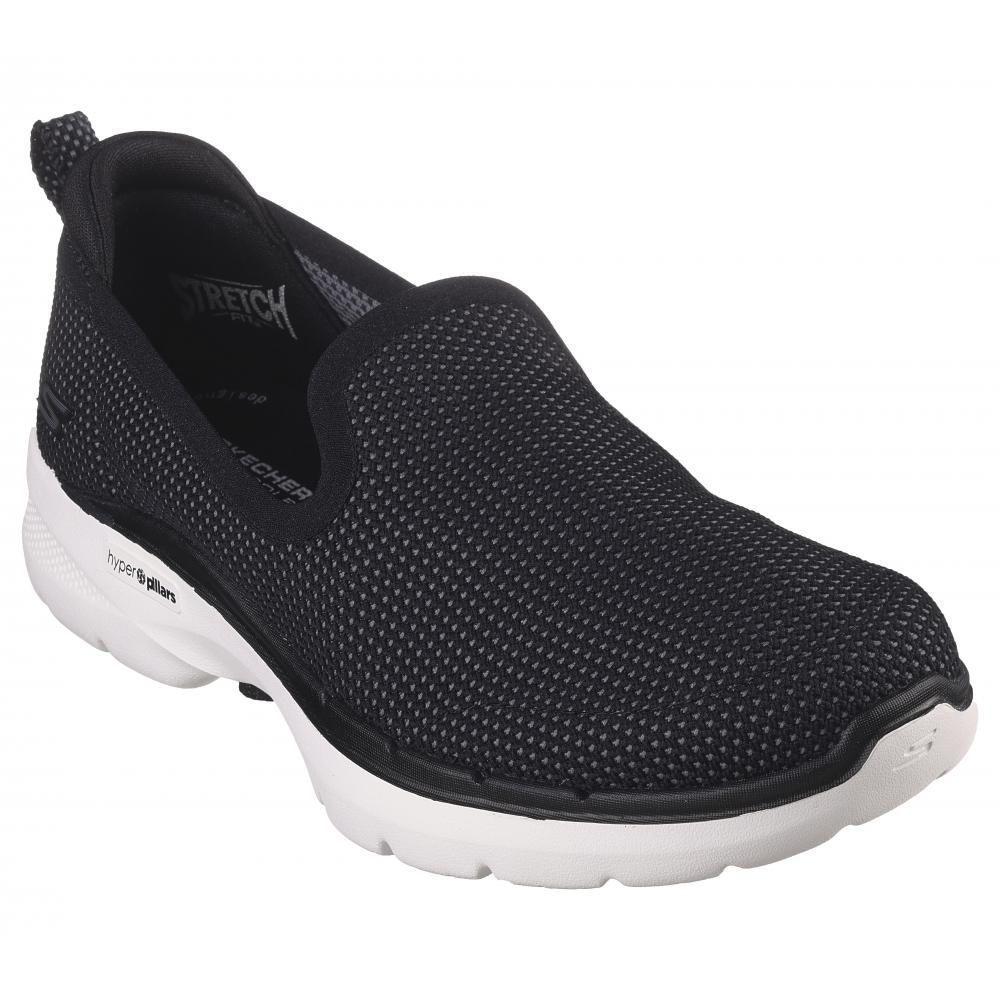Zapatilla Mujer Go Walk 6 Negra Skechers-0