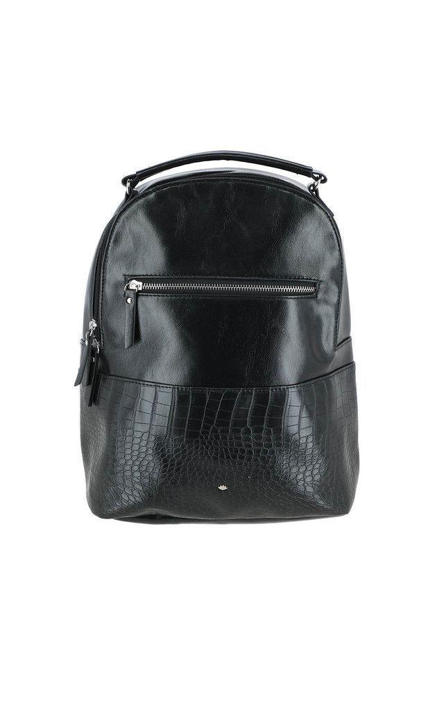 Mochila Croco Negra ID-0