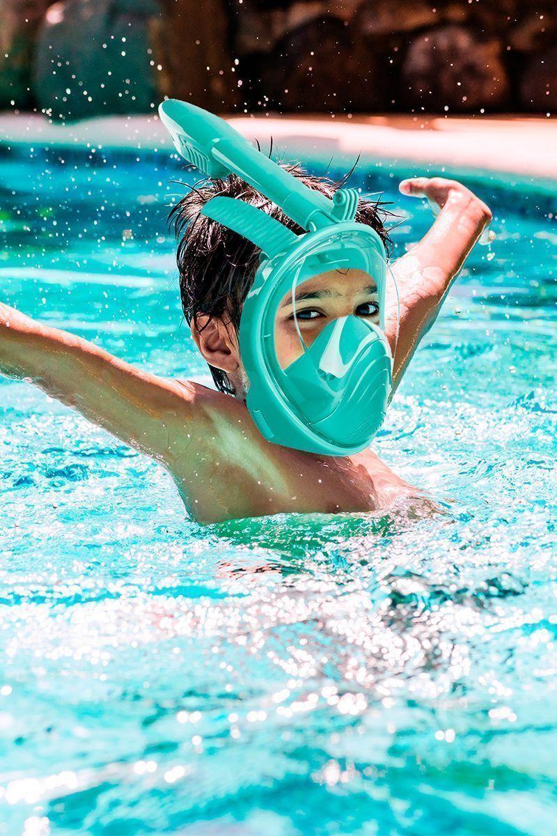 Máscara Snorkel Full Face XS soporte para cámara-1