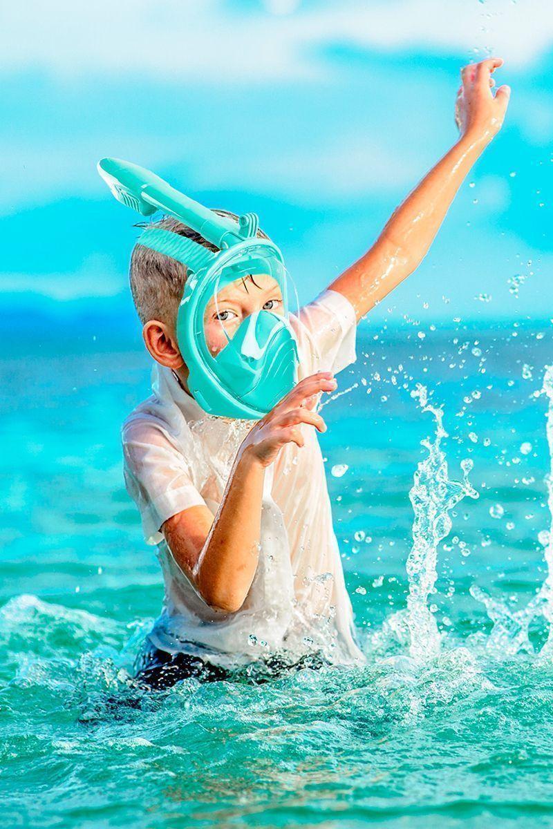 Máscara Snorkel Full Face XS soporte para cámara-5