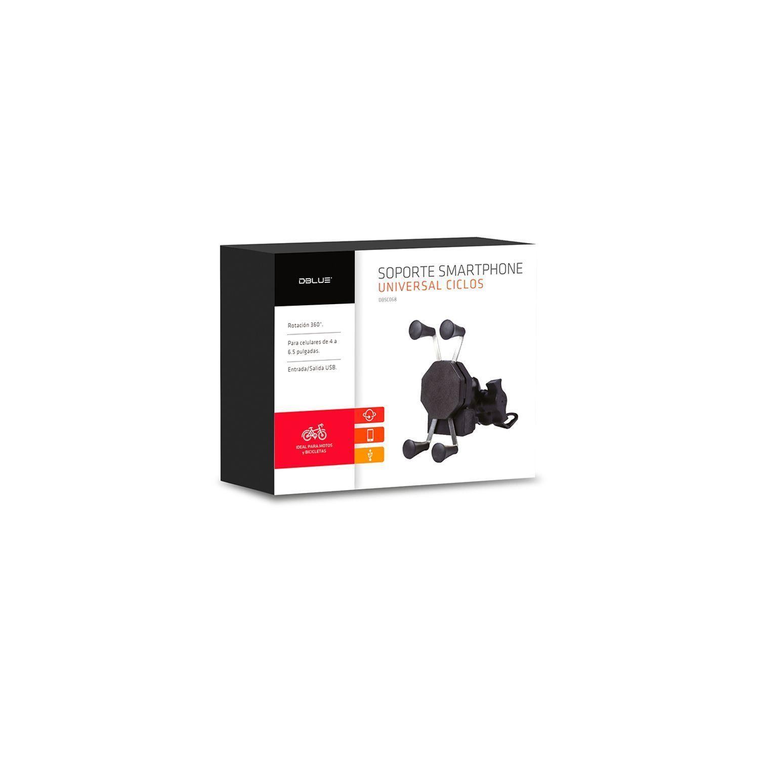 Soporte de Celular 4 a 6.5 Pulgadas Para Manilla de Moto-3