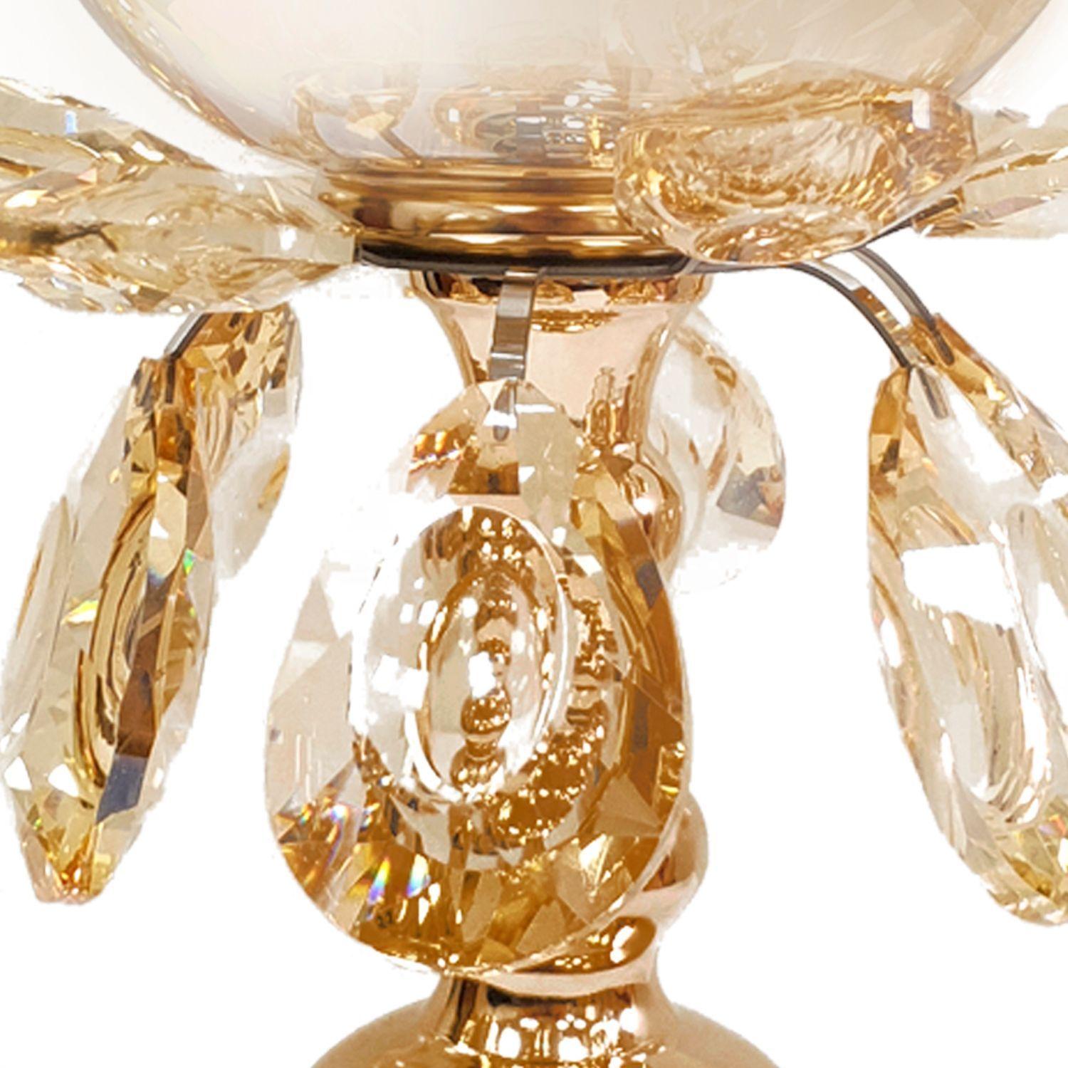 Portavela Decorativo Palace Alto Ámbar Gold-2