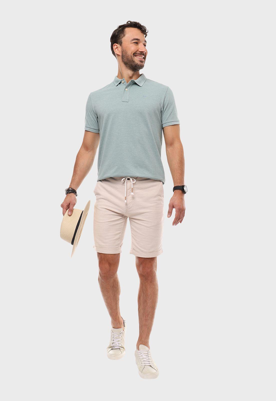 Bermuda Casual Look Lino Arrow-3