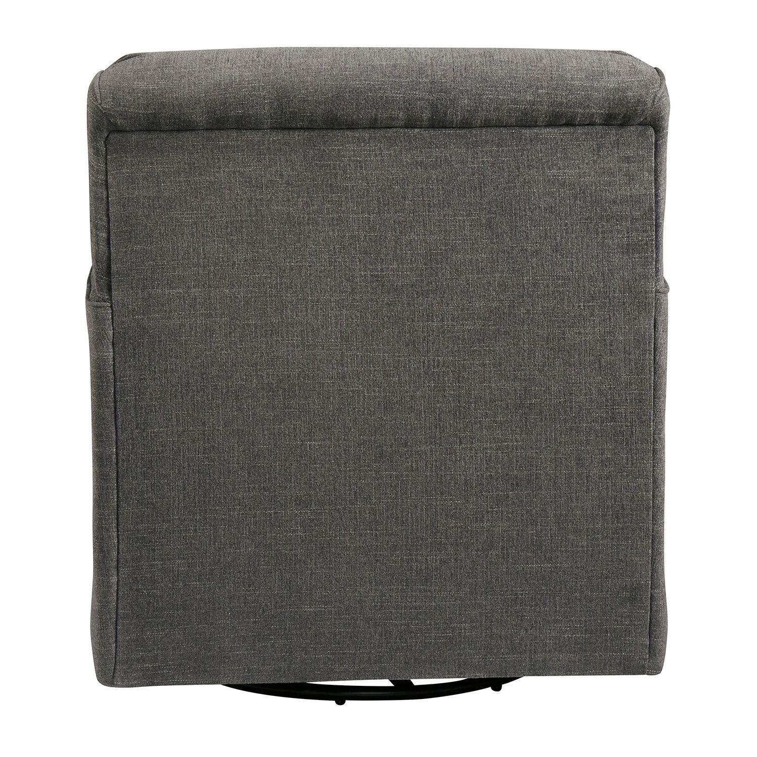 Poltrona giratoria Alcona charcoal-3