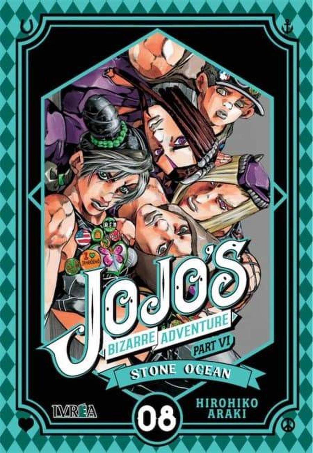 Manga Jojo's Bizarre Adventure - Parte N.º 06 - Stone Ocean 08 - España-0