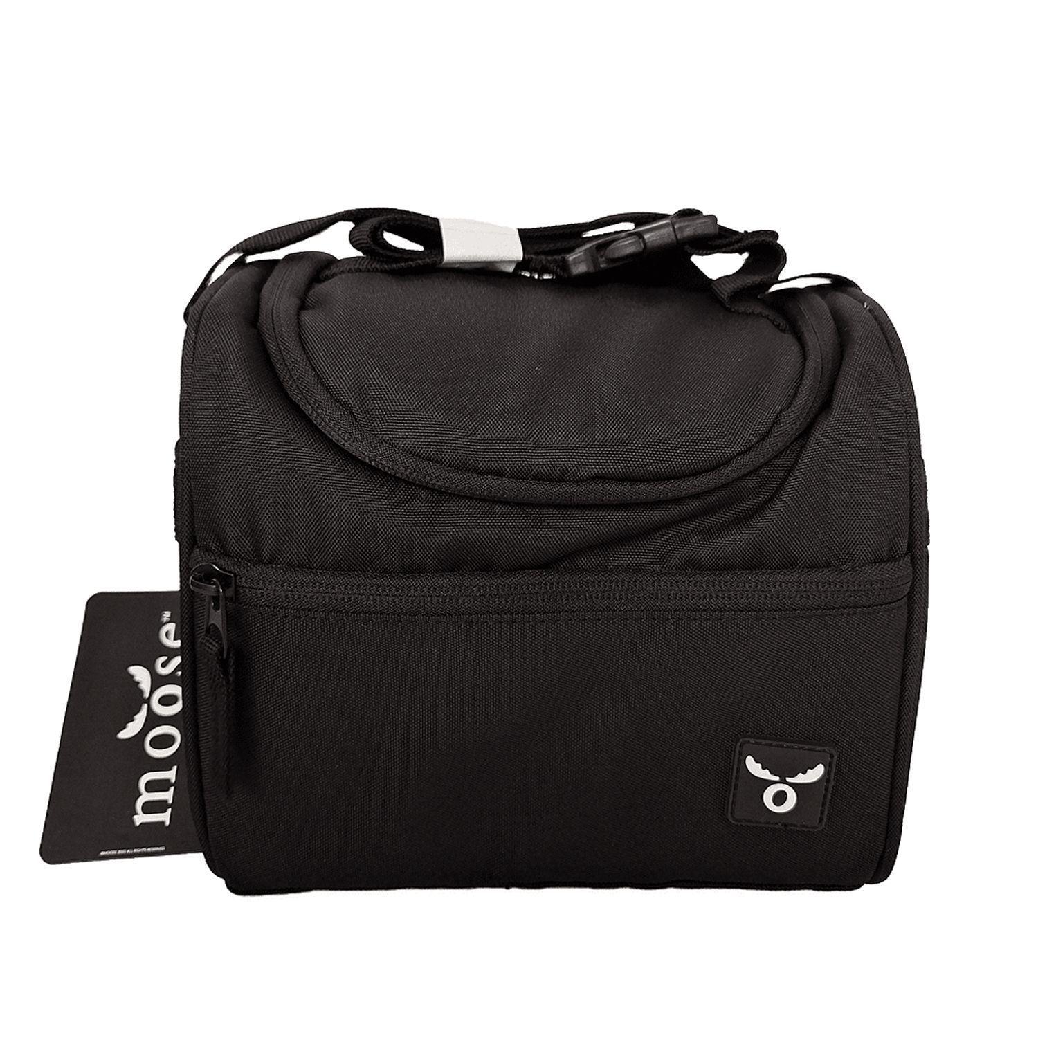Pack Escolar Mochila, Lonchera, Estuche y Botella Colors Negro Moose-4