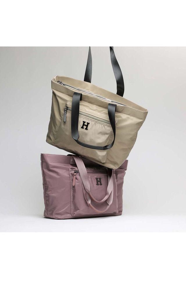 Cartera Hombro Camel Puff Humana-1