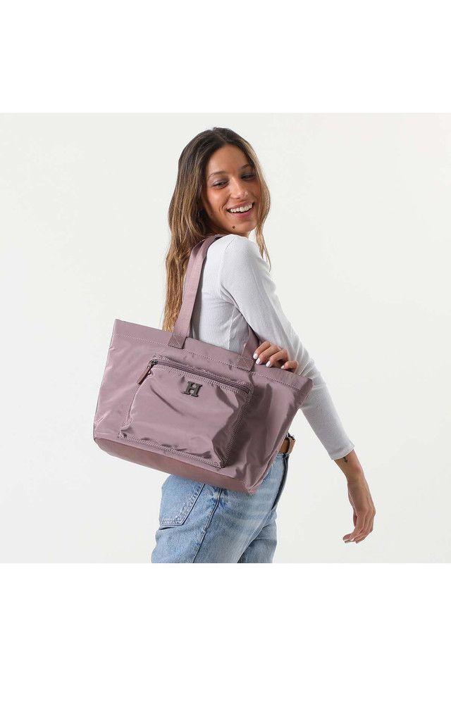 Cartera Hombro Camel Puff Humana-4