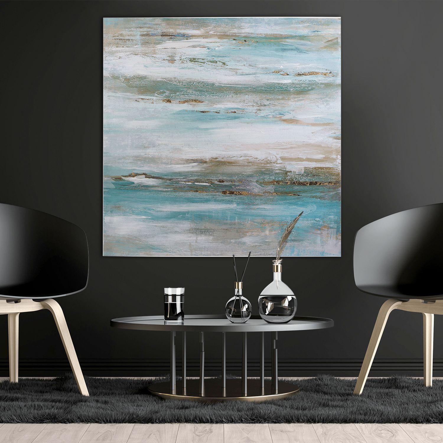 Cuadro Decorativo Océano 80X80-4