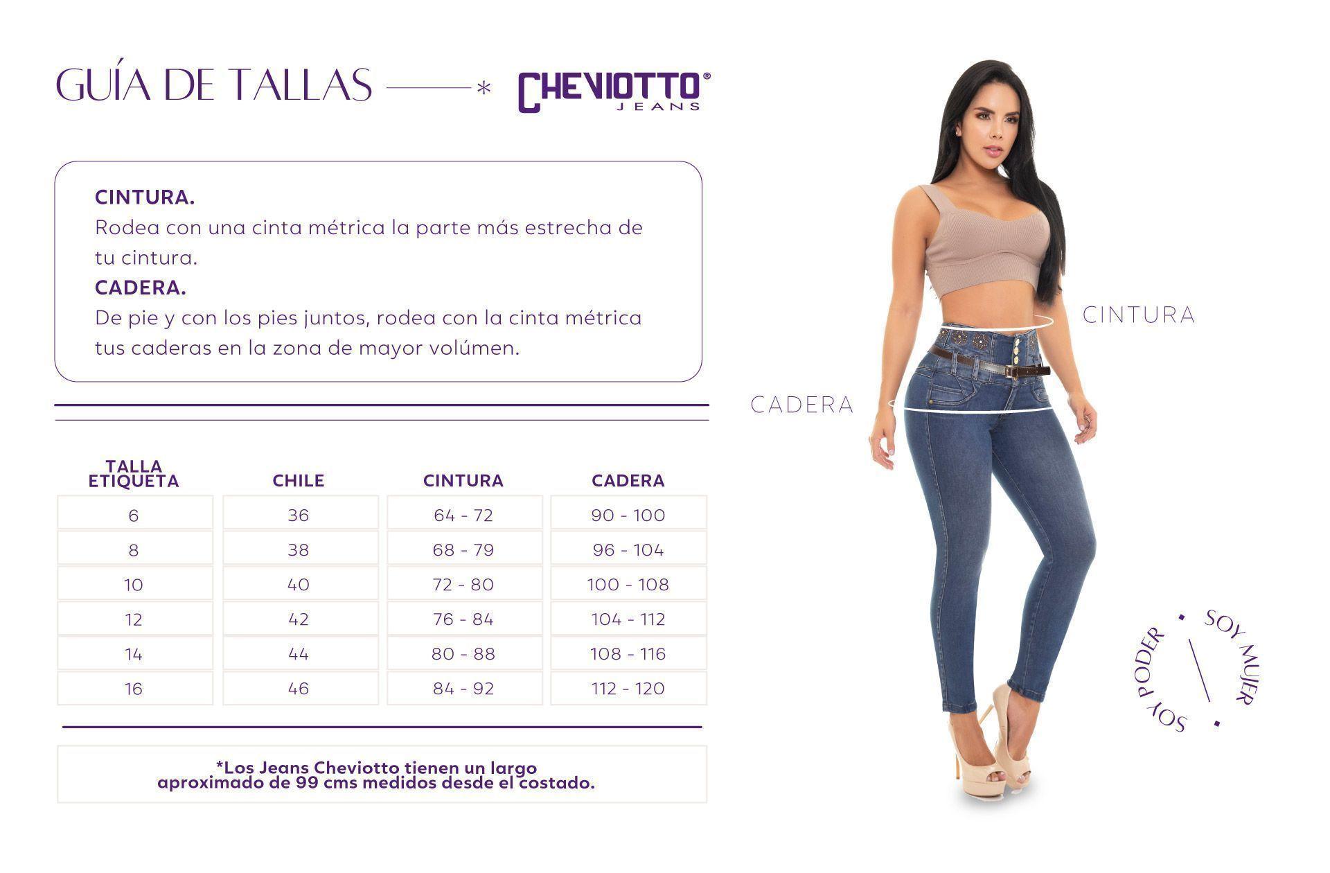 Jeans Colombiano Levanta Cola 14414 Cheviotto-7