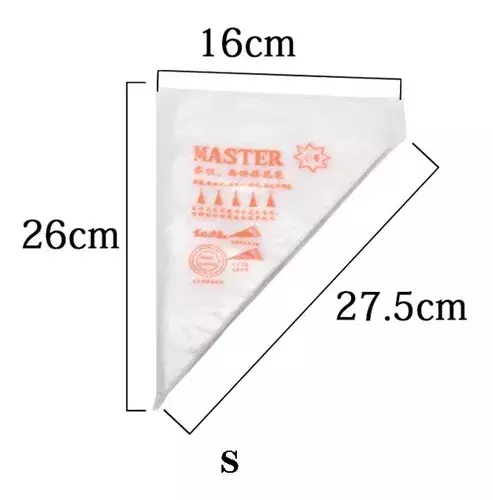 100 Mangas Pasteleras Desechables Manga Pastelera Desechable-3