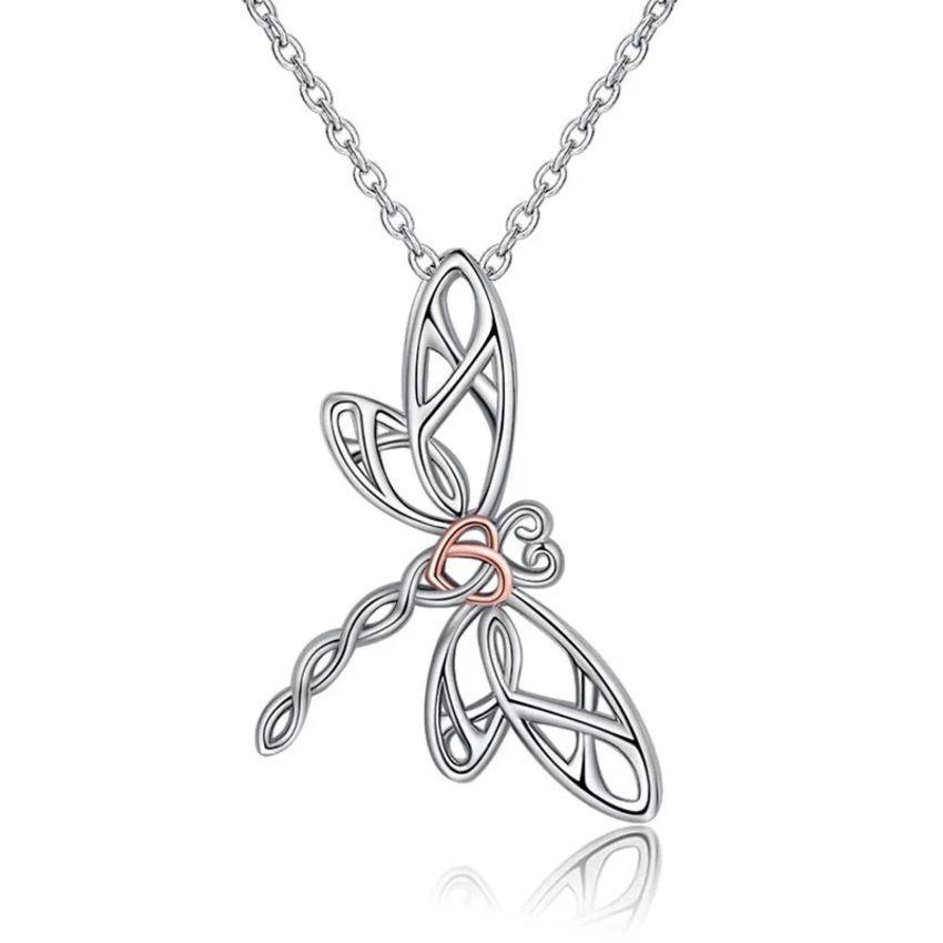 Collar Libelula Plata 925-0