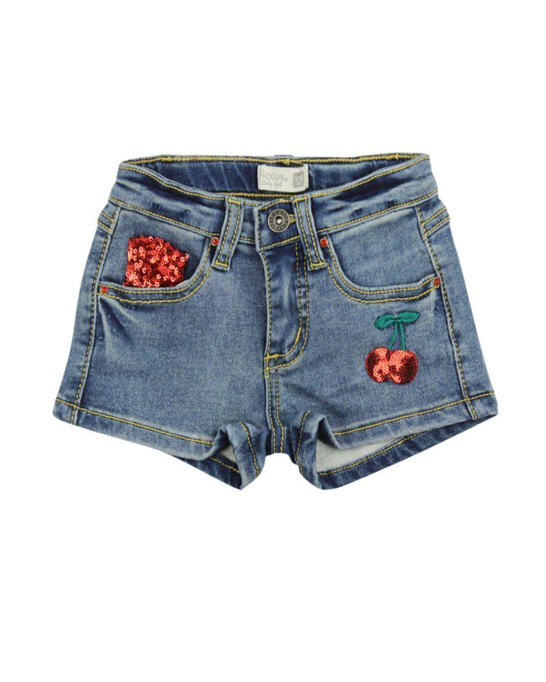 Short Bb Niña Jogg Denim #Denimlife Ficcus-0
