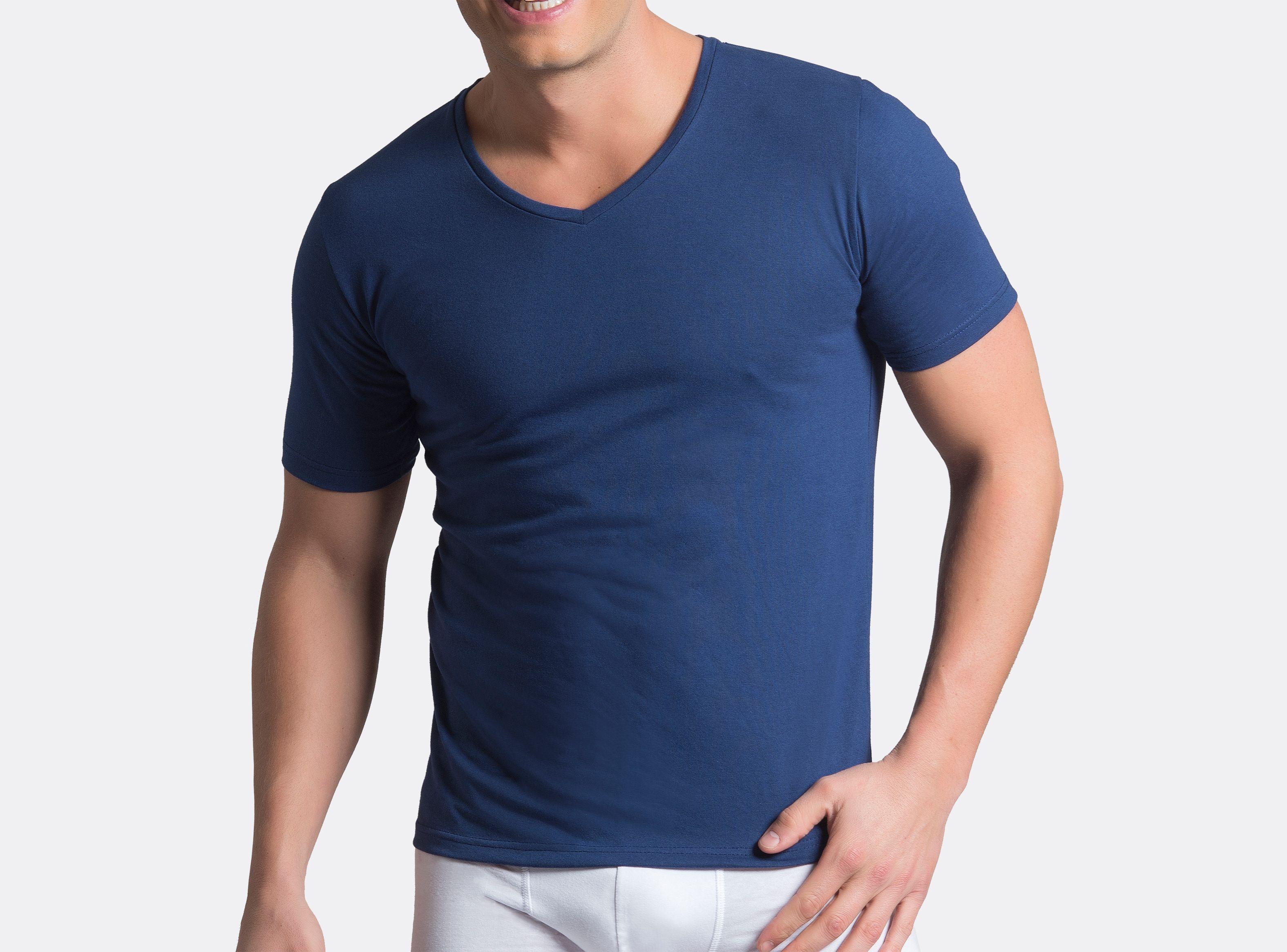 CAMISETA  MANGA CORTA BAMBU-1