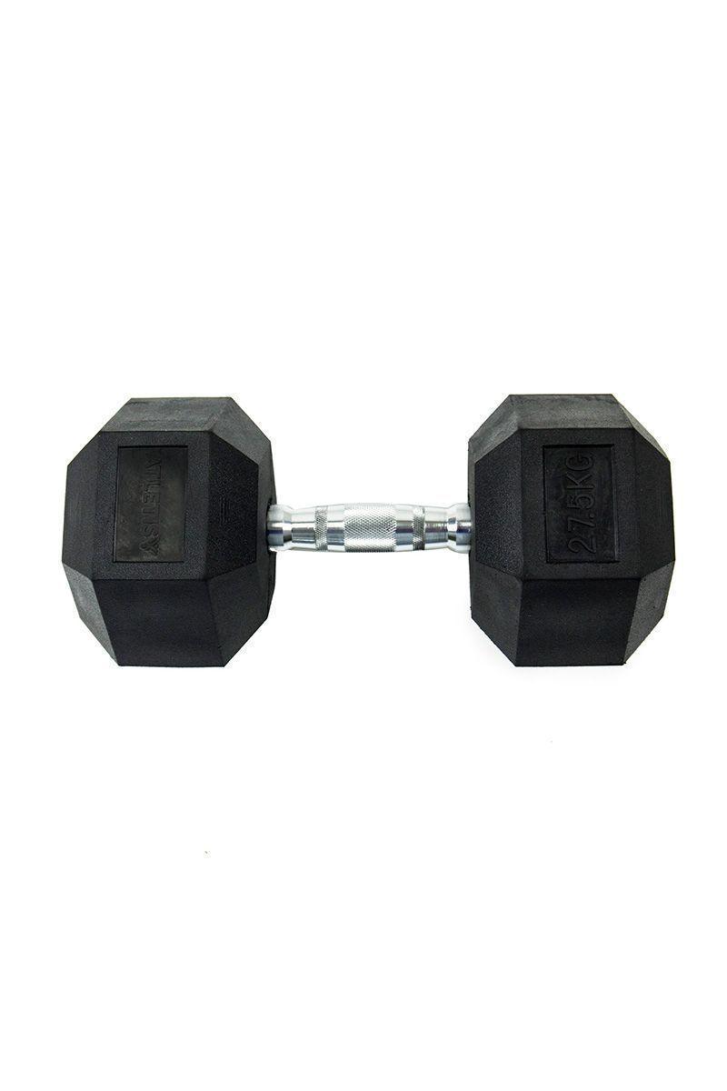 Mancuerna Hexagonal 27,5 Kg Negro-0