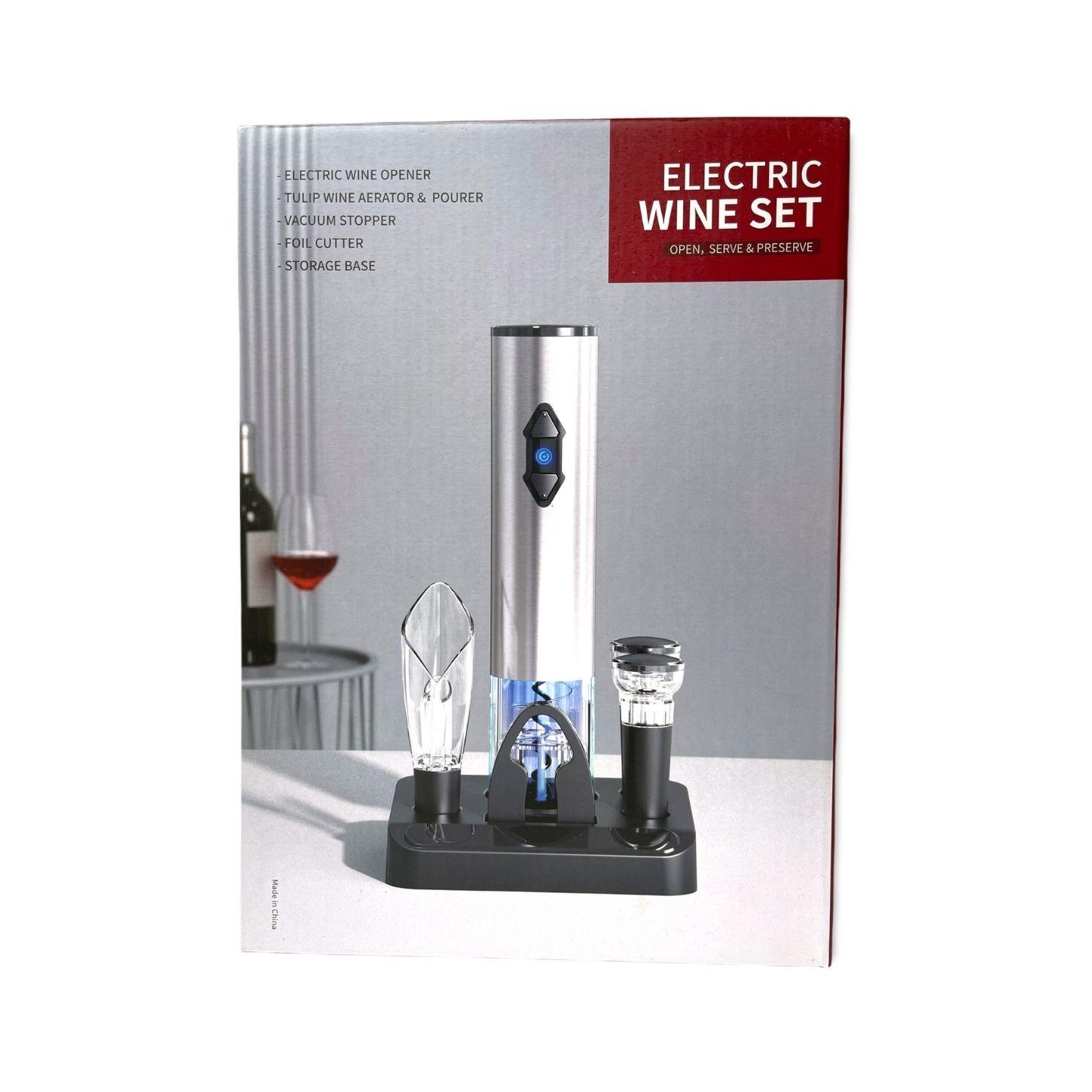 Descorchador de Vino C/accesorios BGS-KB1-601807A-2