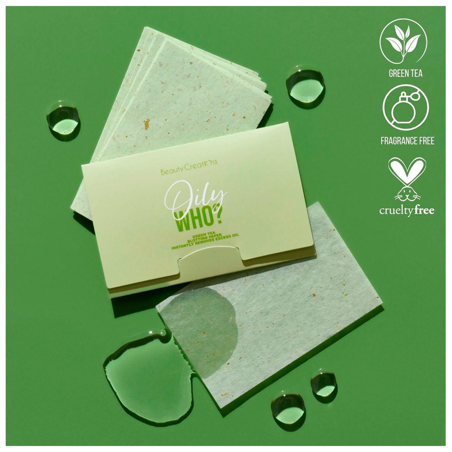 Papel Matificante Té Verde Oil Who Beauty Creation-2