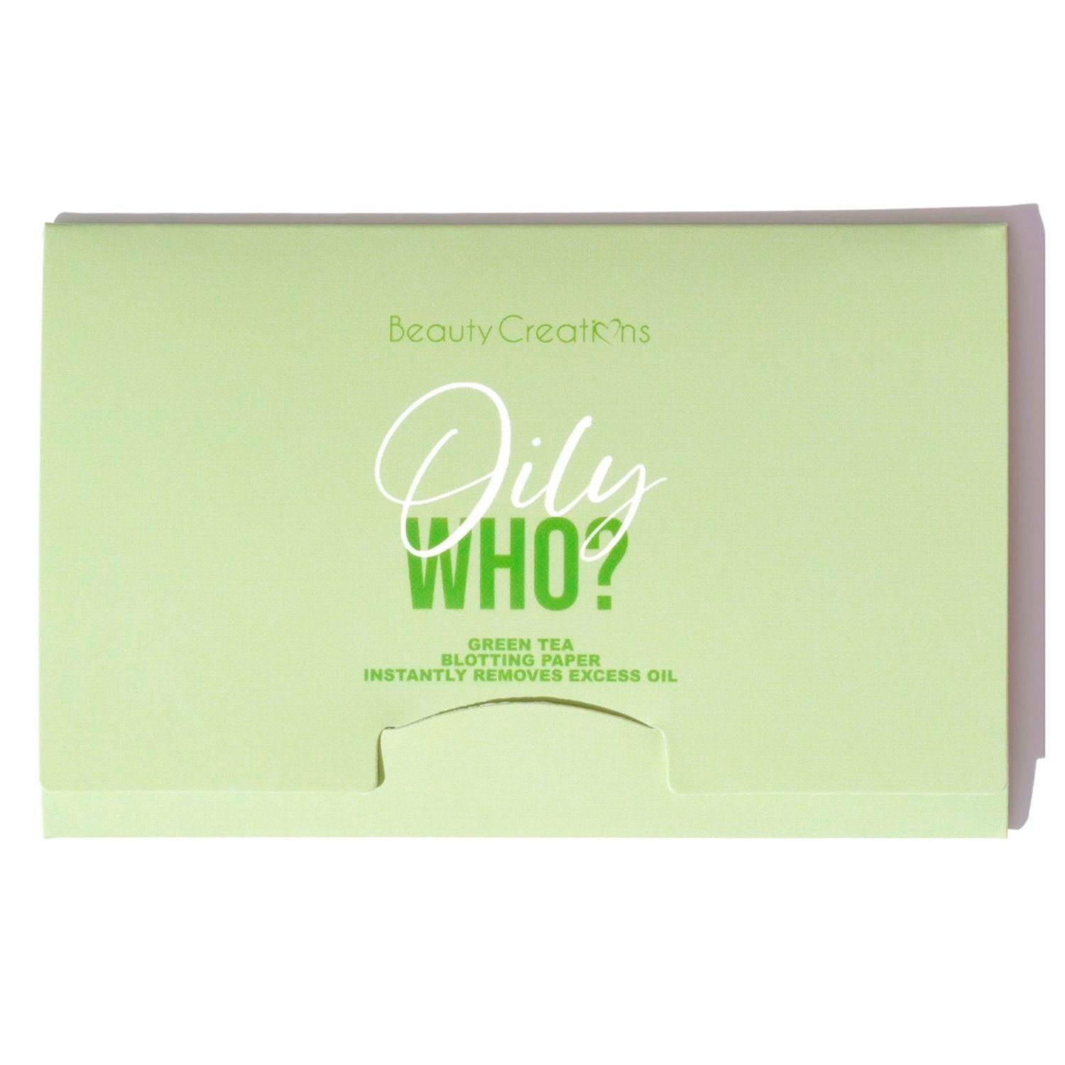 Papel Matificante Té Verde Oil Who Beauty Creation-0