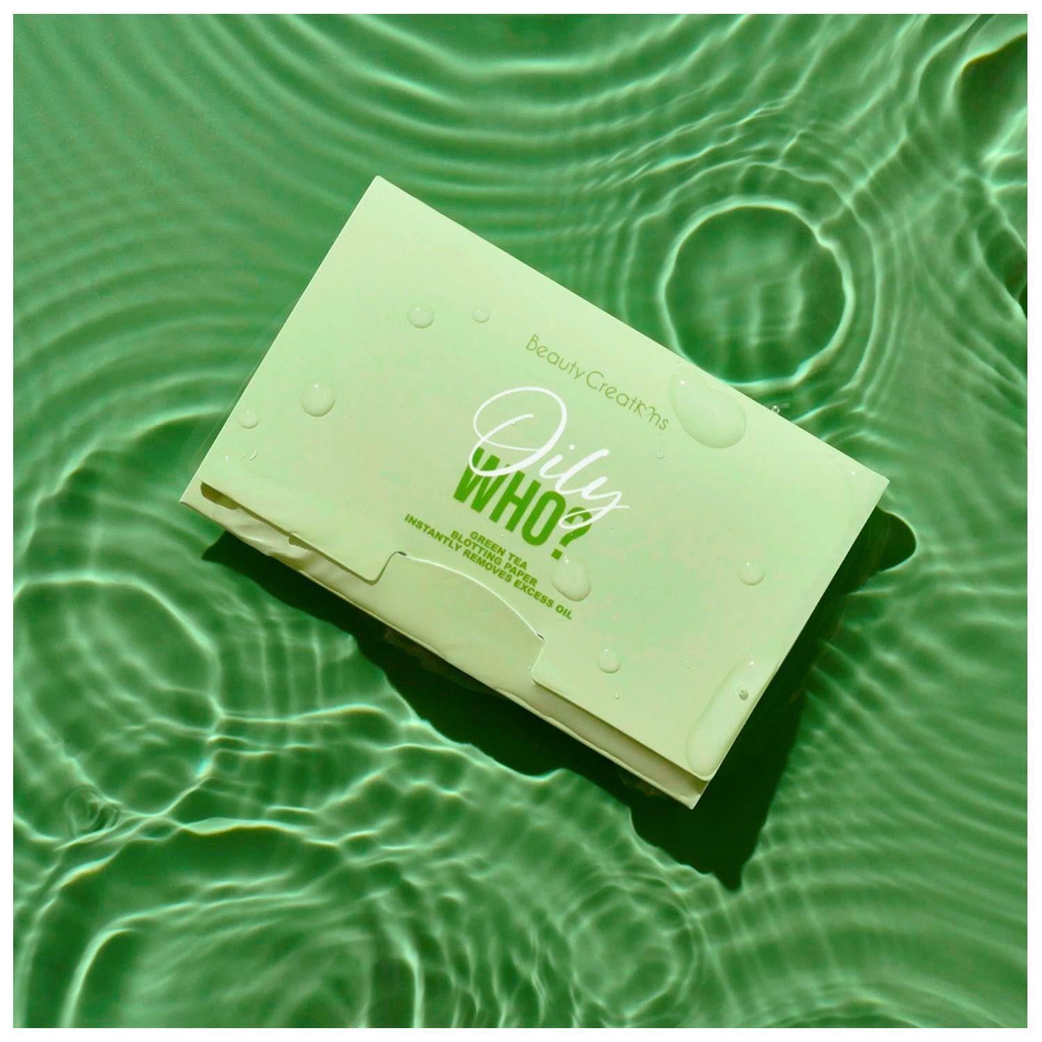 Papel Matificante Té Verde Oil Who Beauty Creation-3
