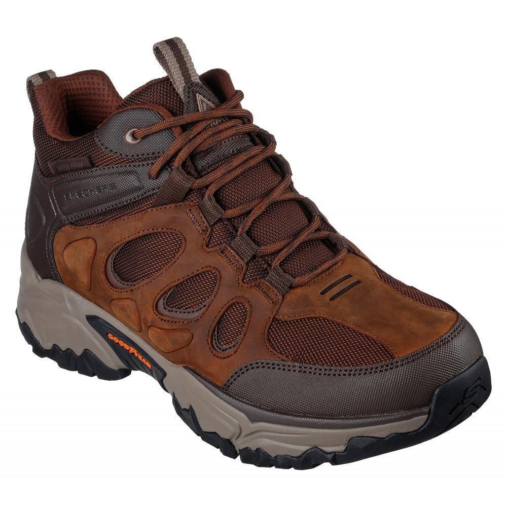 Botin Hombre Terraform Café Skechers-0