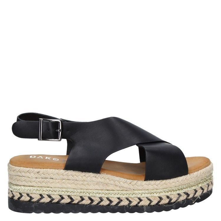 Sandalia Casual Mujer Dakota - W690 Negro-1