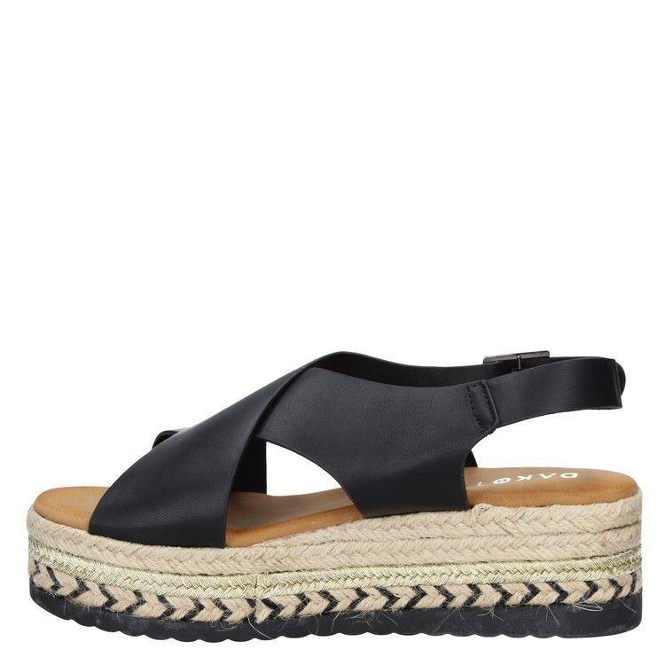 Sandalia Casual Mujer Dakota - W690 Negro-3