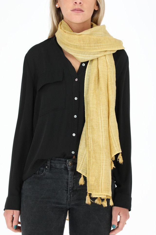 Pañuelo Solid Mostaza Humana-0