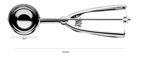 Cucharas Para Helado Cuchara Helado Cuchara De Helado 6CM-3