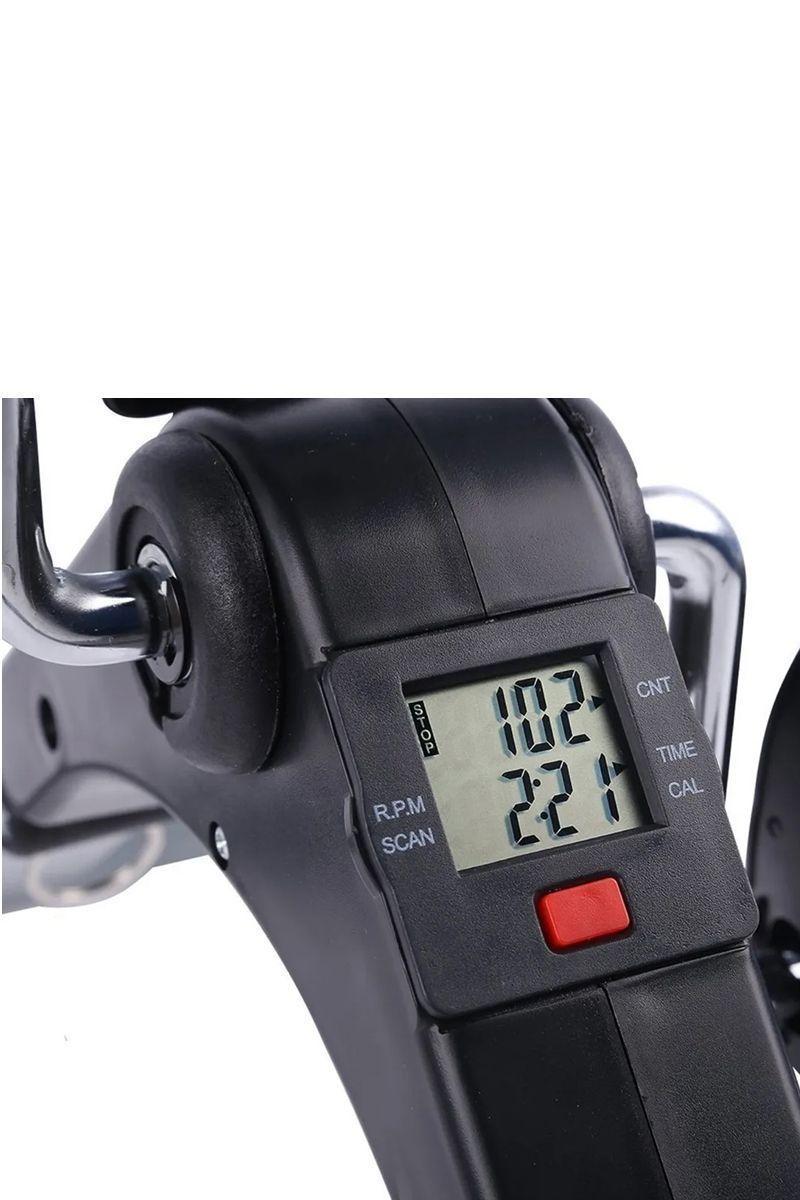 Pedalera Home Fitness Pantalla LCD Negro-4