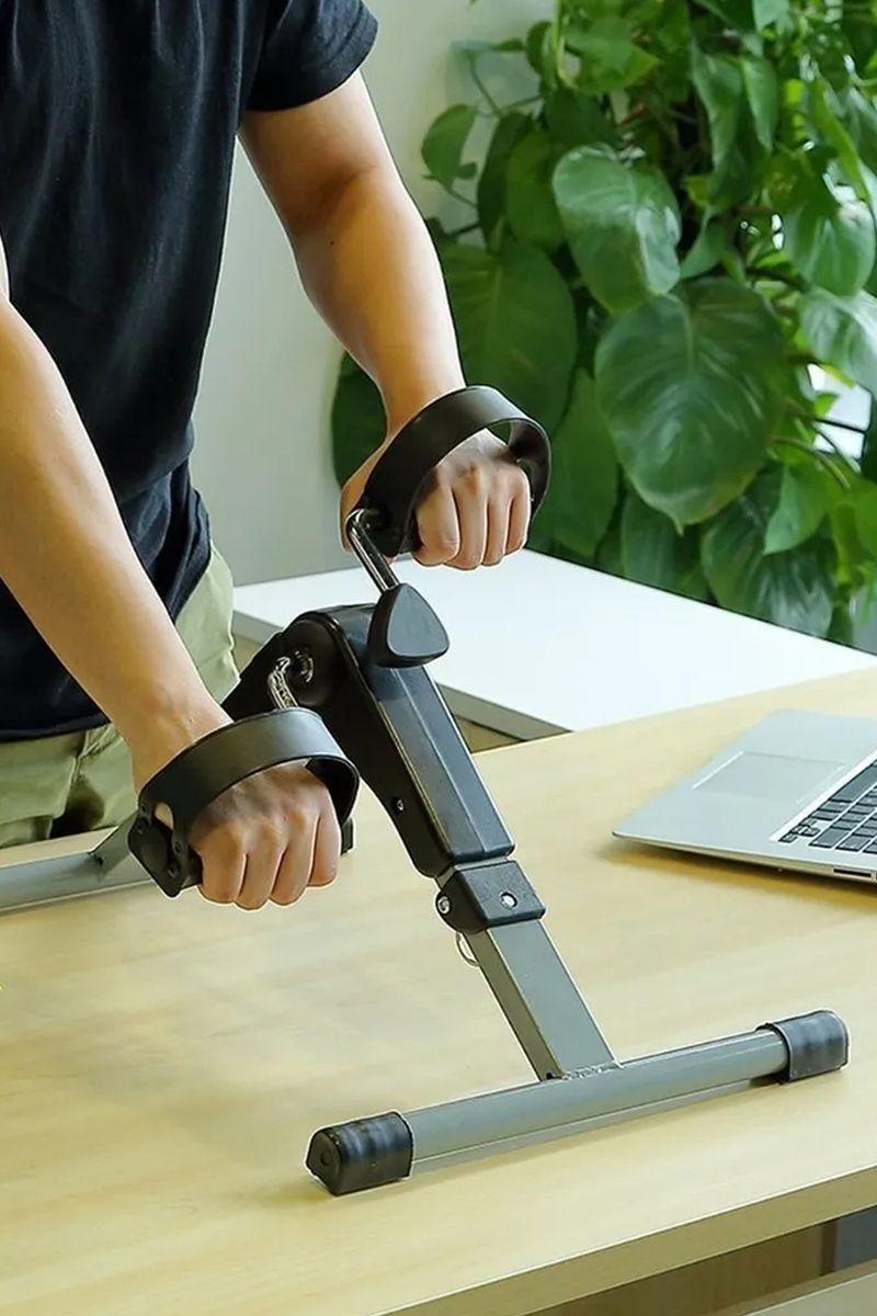 Pedalera Home Fitness Pantalla LCD Negro-5