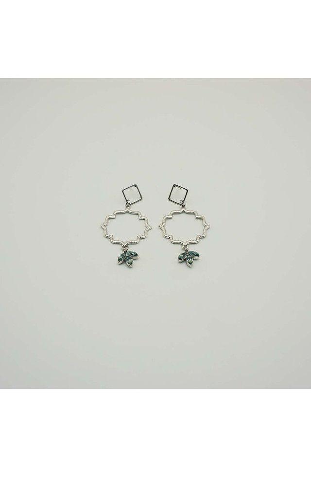 Aros Largo Charm Plateados i-D-0