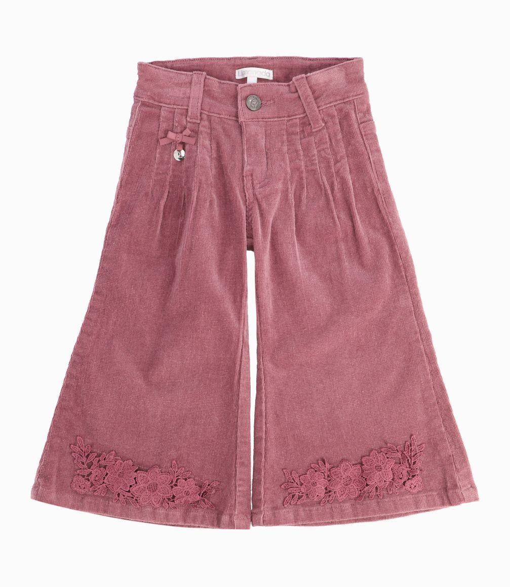 Pantalón Bebé Niña Acampanados Limonada Uva-0