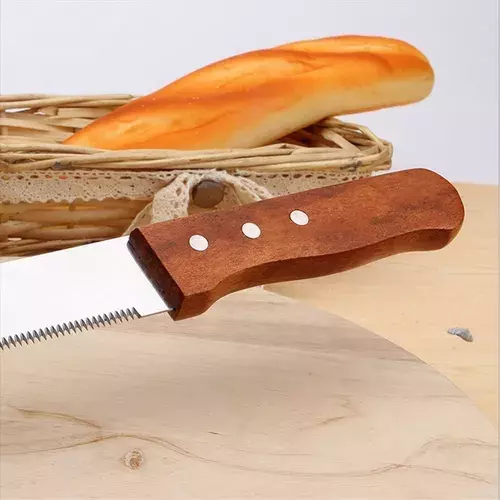 Pack 2 Cuchillos De Sierra Cuchillo De Torta Cuchillo De Pan -6