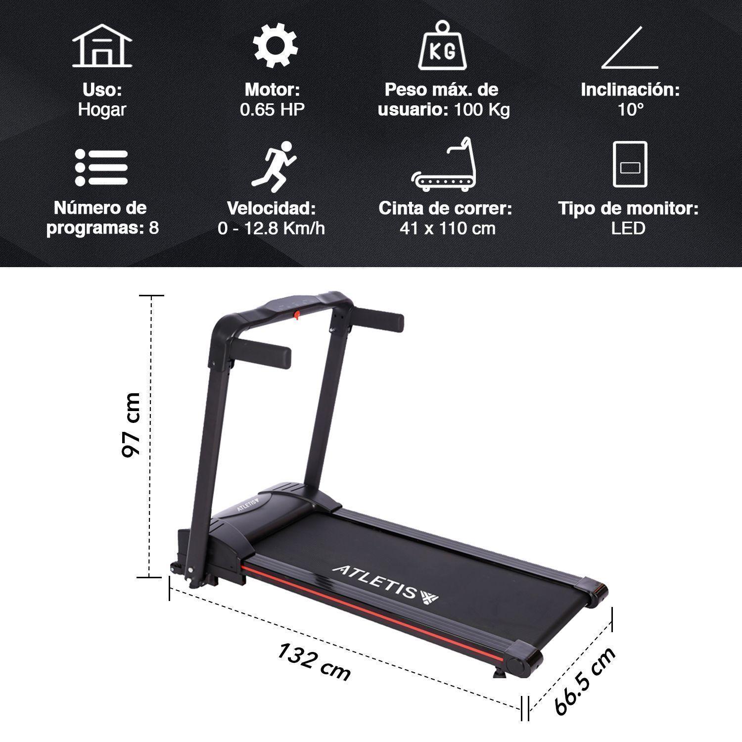 Pack Remadora Cordón Elástico + Trotadora Eléctrica Plegable-2