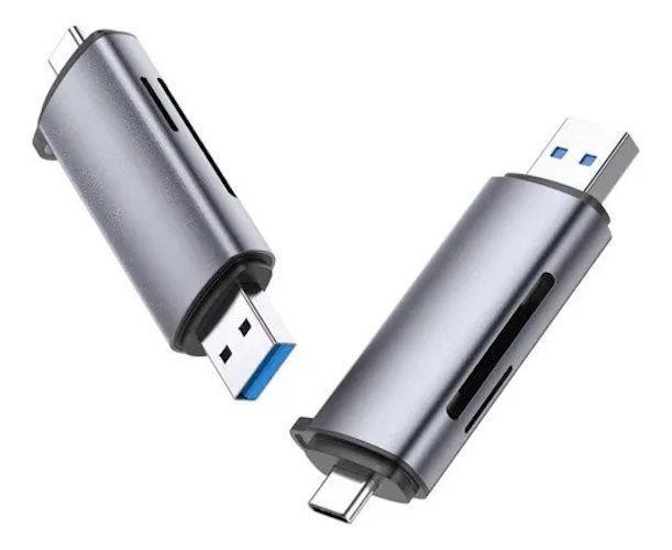 Lector De Tarjetas 2 En 1 Usb C Otg Ugreen-2