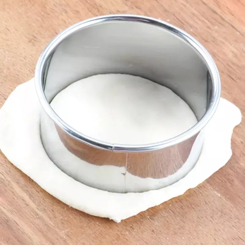5 Moldes Galletas Circulo Molde De Galleta Cortador -1