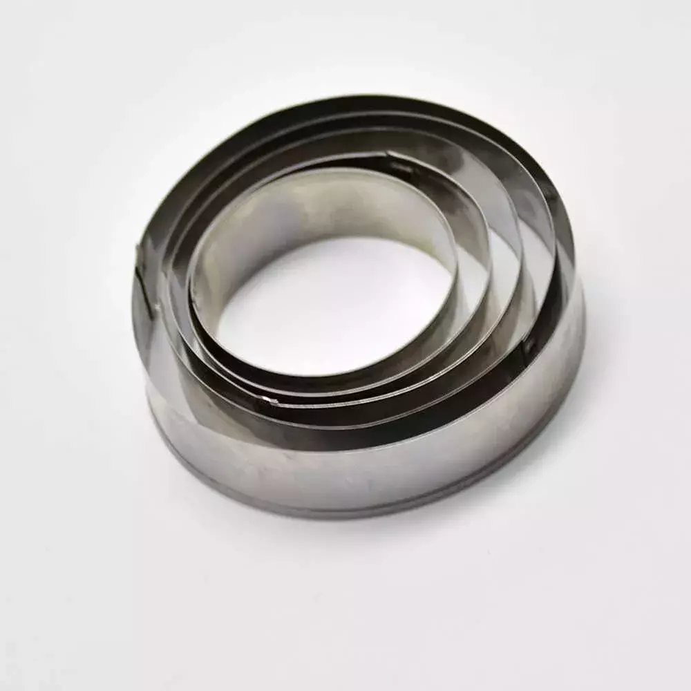 5 Moldes Galletas Circulo Molde De Galleta Cortador -2