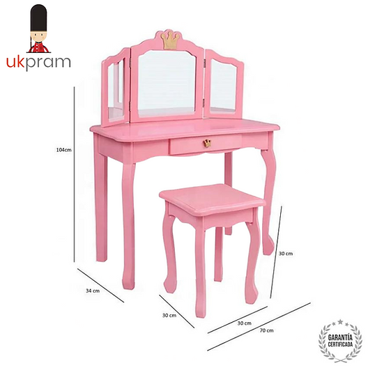 TOCADOR 3 ESPEJOS | UKPRAM-3