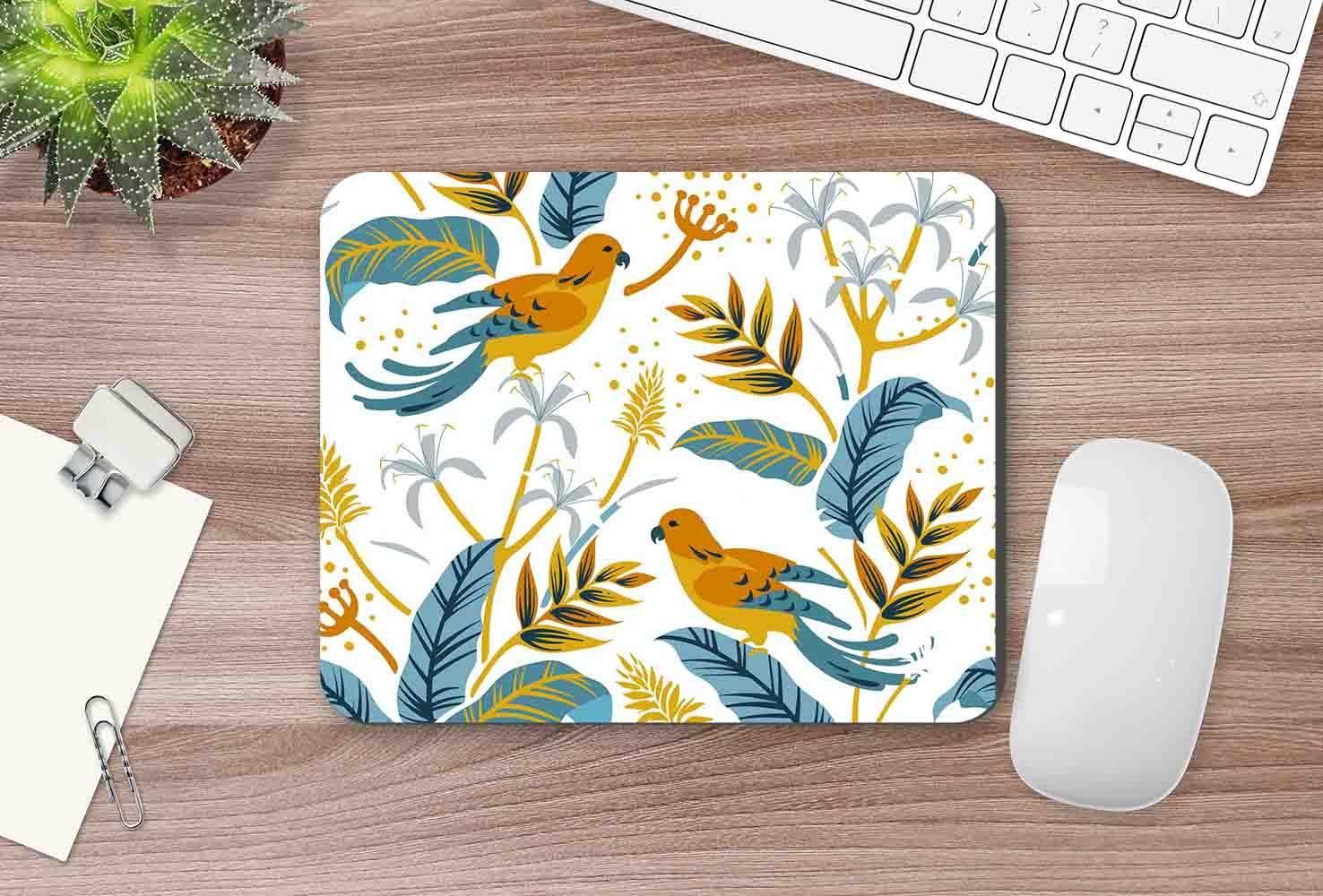 MOUSE PAD ANHIZ M152V2 FLORES Y PAJAROS-2