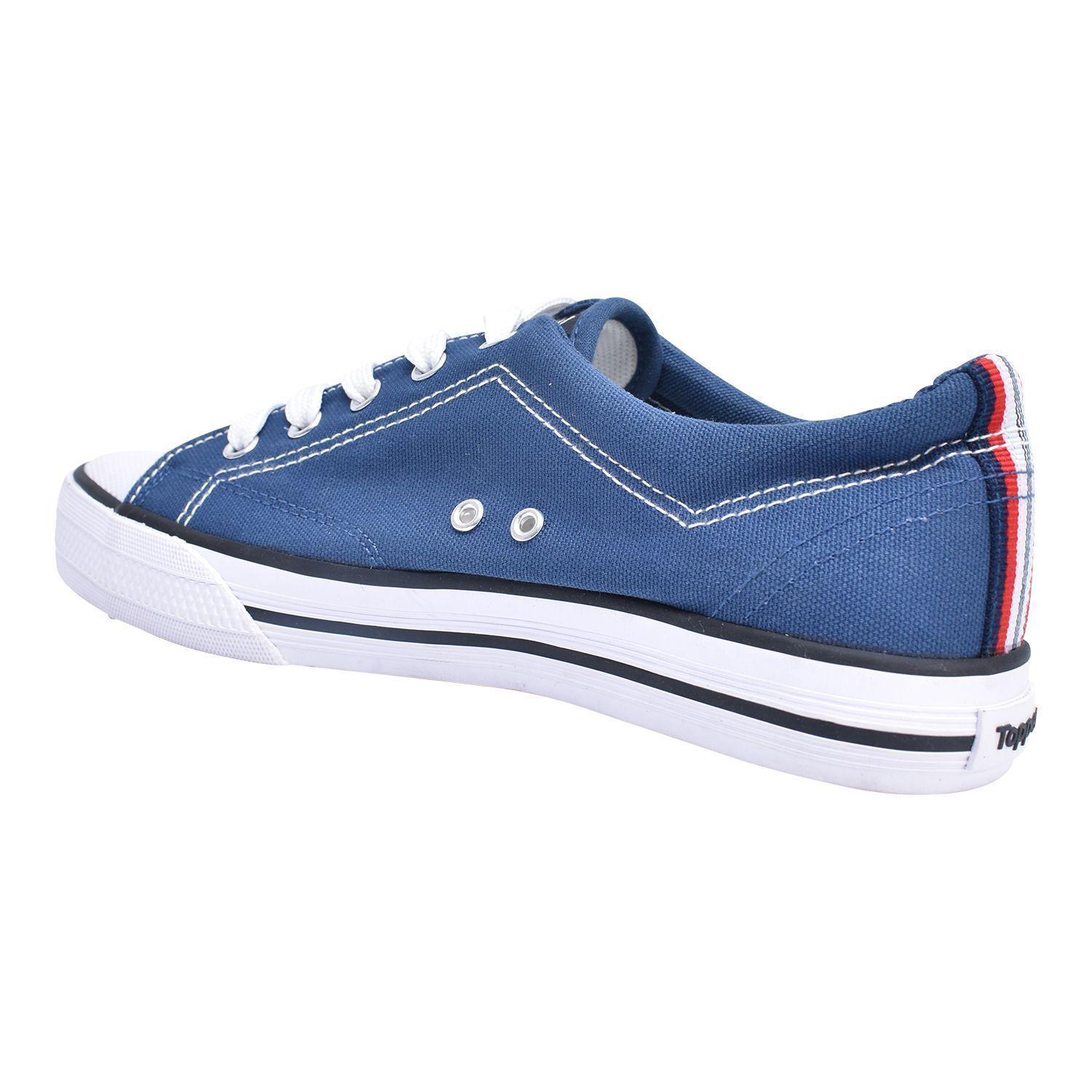 Zapatilla Topper Unisex Derby Azul Francia-1