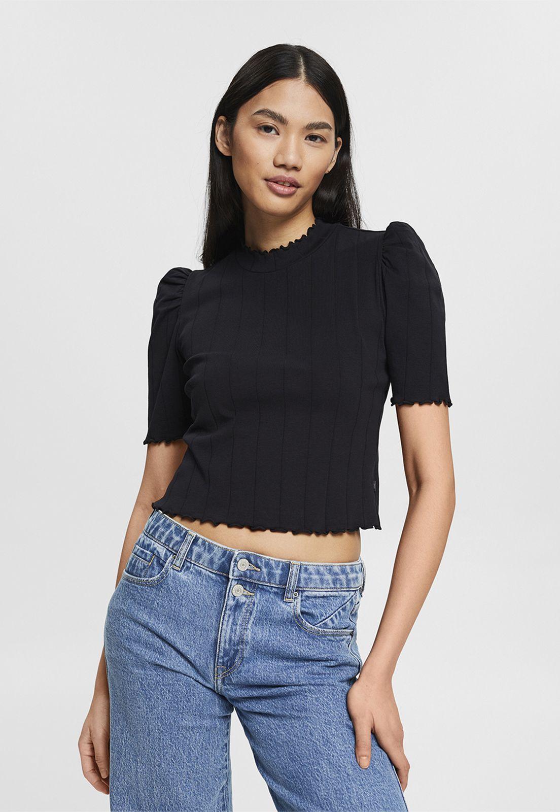 Polera Mujer Manga Corta Esprit-0