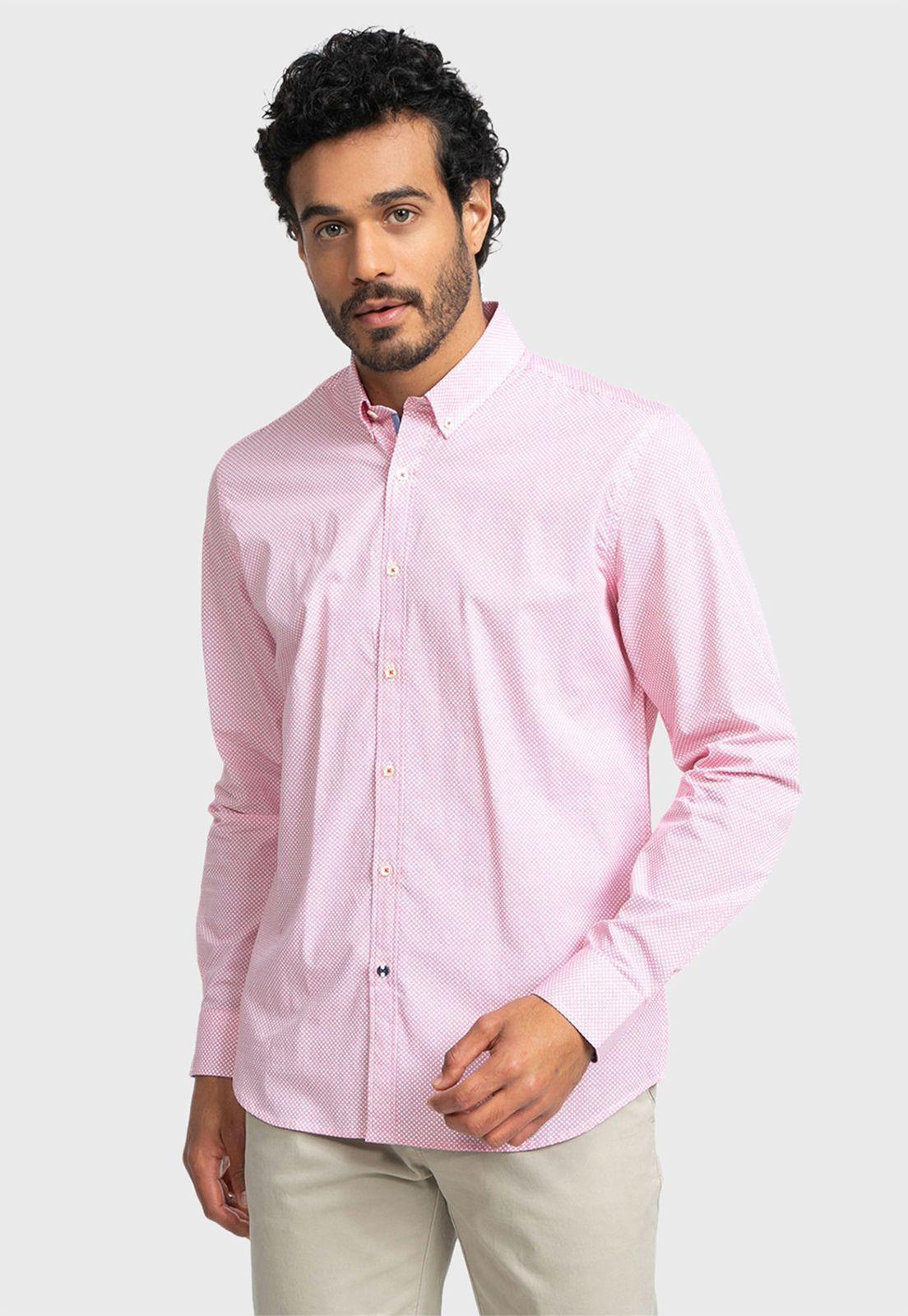 Camisa Casual Print-0