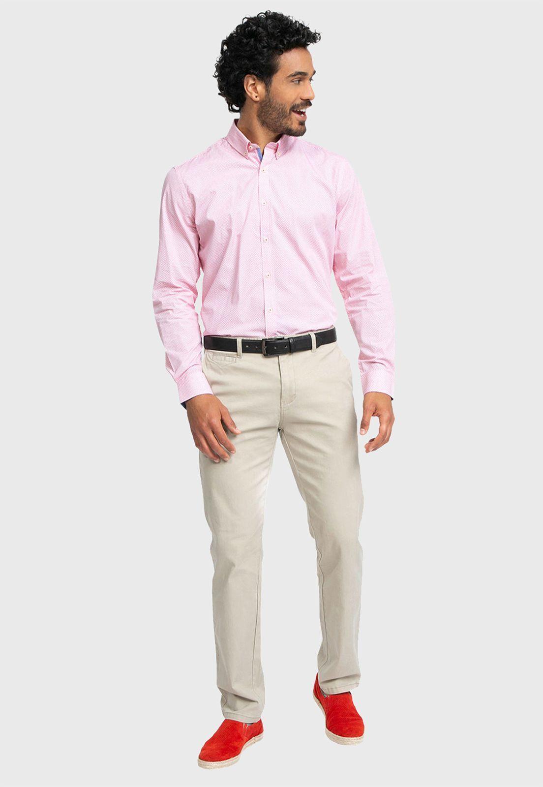 Camisa Casual Print-4